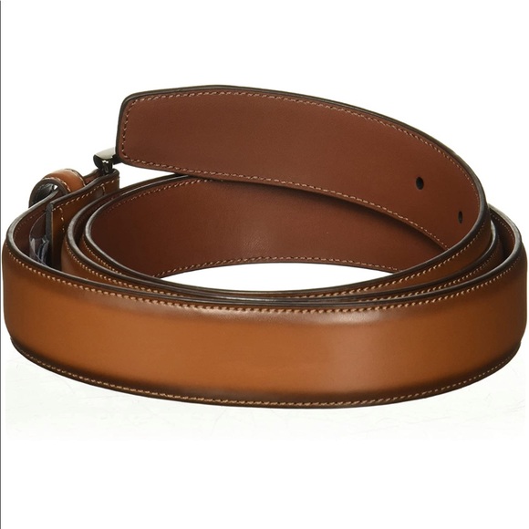 BRAND NEW MENS LEATHER BELT NWT - Picture 3 of 7
